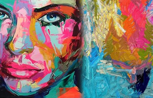 Hand Painted Art Graphics