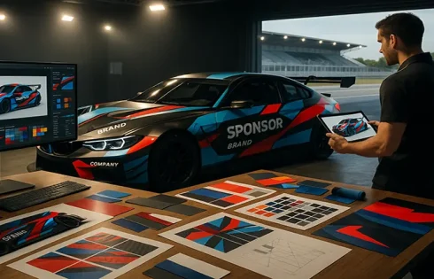 Beyond Paint: The Strategy of Racing Car Livery Design for Motorsport Teams