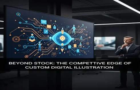 Beyond Stock: The Competitive Edge of Custom Digital Illustration Services for Businesses